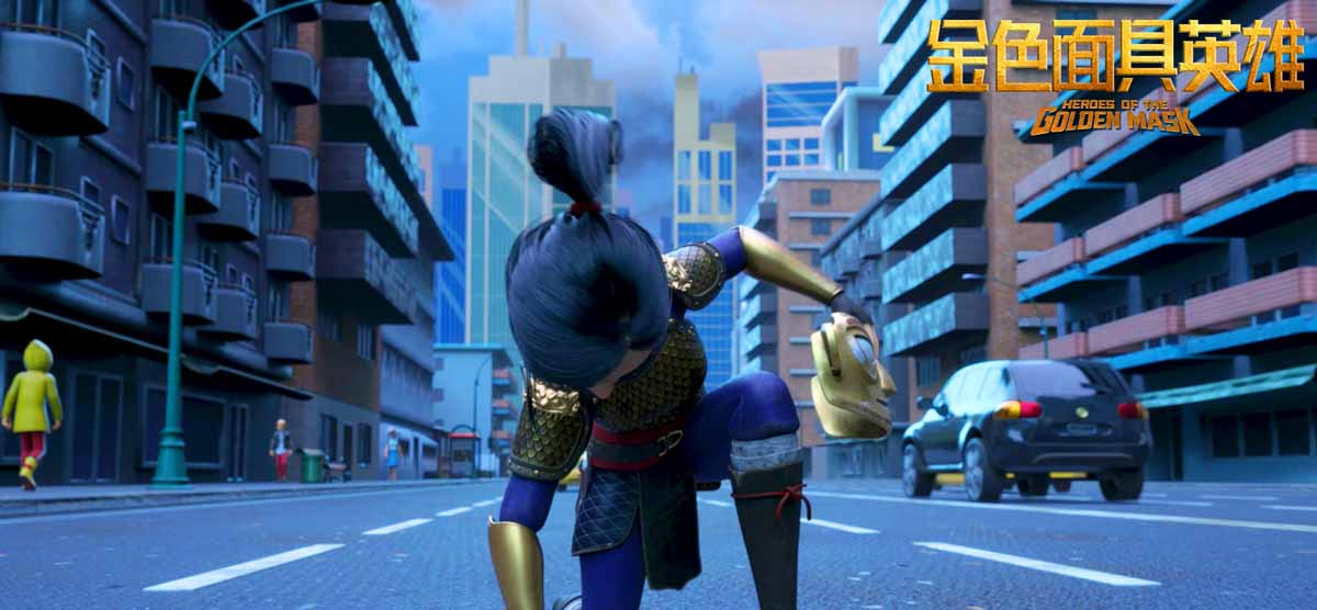 <b>动画电影《金色面具英雄》今日上映 三大看点揭秘三星堆文明</b>